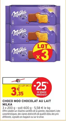 Intermarché Milka Choco Moo offre