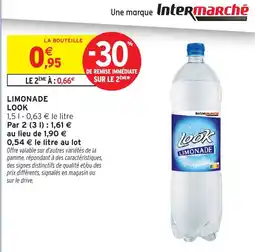Intermarché LOOK Limonade offre