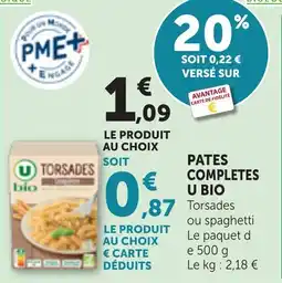 Bi1 U BIO Torsades offre