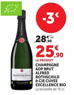 Bi1 ALFRED ROTHSCHILD CHAMPAGNE AOP BRUT offre