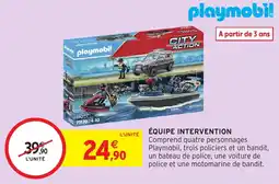 Intermarché Playmobil Équipe Intervention offre