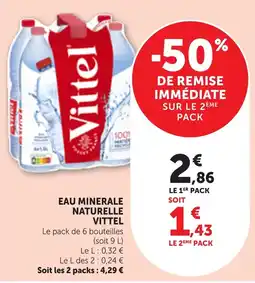 Bi1 Vittel Eau minérale naturelle offre