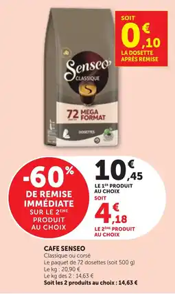 Bi1 Senseo CAFÉ offre