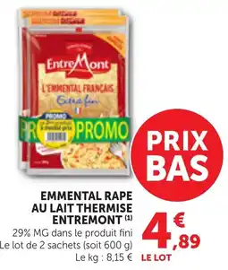 Bi1 Entremont Emmental rape offre