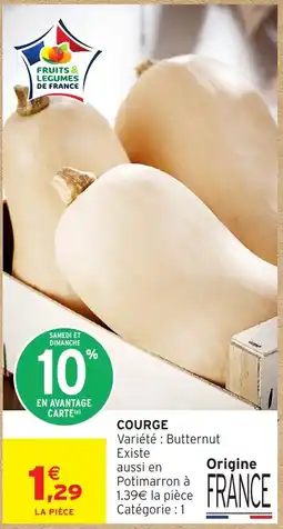 Intermarché COURGE offre