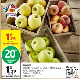 Intermarché POMMES DE FRANCE offre