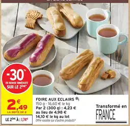 Intermarché FOIRE AUX ECLAIRS offre