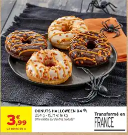 Intermarché Donuts Halloween offre