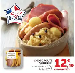 Bi1 Le Porc Français Choucroute Garnie offre