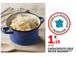 Bi1 MEYER WAGNER CHOUCRUTE CRUE offre