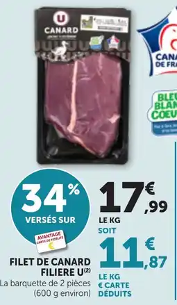 Bi1 CANARD FILET DE CANARD offre