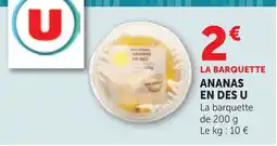 Bi1 ANANAS EN DES U offre