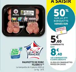 Bi1 PORC PAUPIETTE DE PORC offre