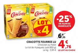 Maximarché CRACOTTE FOURREE LU offre
