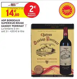 Intermarché Gandoy Perrinat offre