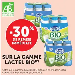 Maximarché Lactel Bio offre