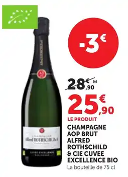 Maximarché Alfred Rothschild & Cie Cuvee Bio offre
