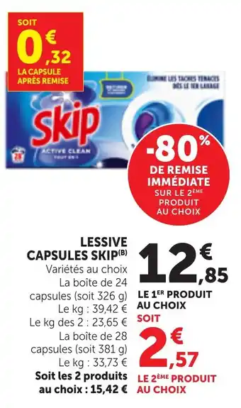 SKIP Lessive capsules