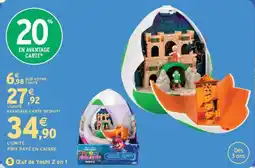 Intermarché Nintendo Cœuf de Yoshi offre