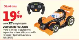 Auchan McLaren VOITURE RC offre