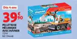 Auchan Playmobil Pelleuse Mécanique Avec Ouvrier offre