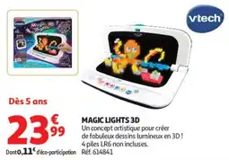 Auchan Vtech Magic Lights 3D offre
