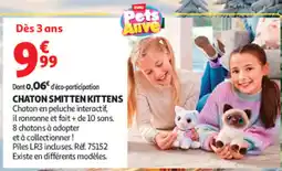Auchan ZURU Pets Alive CHATON SMITTEN KITTENS offre