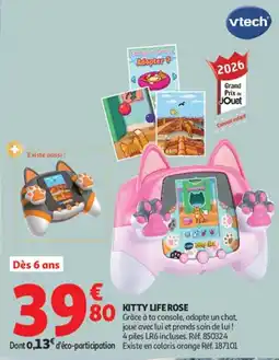 Auchan Vtech Kitty Life Rose offre