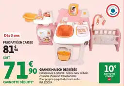 Auchan GRANDE MAISON DES BÉBÉS offre