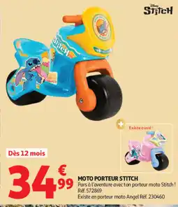 Auchan Stitch Moto Porteur Stitch offre
