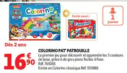 Auchan Colorino Pat' Patrouille offre