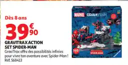 Auchan Gravitrax Action Set Spider-Man offre