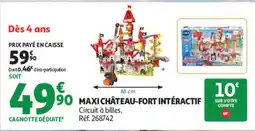 Auchan Vtech Maxi Château-Fort Intéactif offre