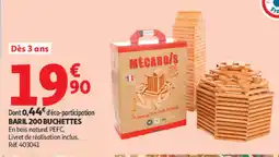 Auchan MÉCABOÏS BARIL 200 BUCHETTES offre