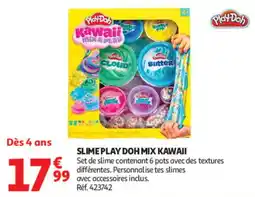 Auchan Play-Doh SLIME MIX KAWAII offre