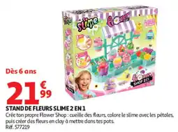 Auchan Slime Flower Shop 2 en 1 offre