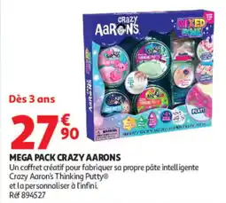 Auchan Crazy Aarons MEGA PACK offre