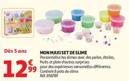 Auchan MON MAXI SET DE SLIME offre