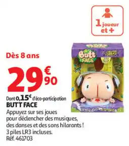 Auchan Butt Face offre
