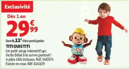 Auchan TITI OUISTITI offre