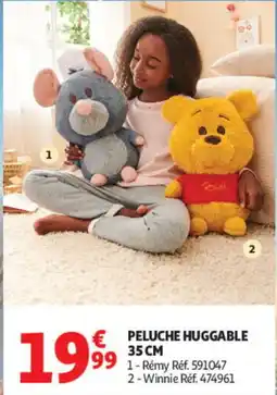 Auchan PELUCHE HUGGABLE offre