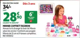 Auchan Minnie Coffret Fashion offre