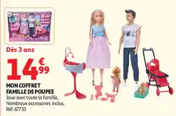 Auchan Sophie Family Doll Set offre