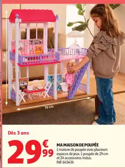 Auchan MA MAISON DE POUPEE offre