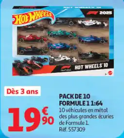 Auchan Hot Wheels Formule 1 offre