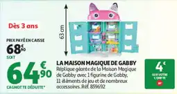 Auchan LA MAISON MAGIQUE DE GABBY offre