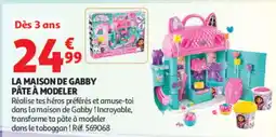 Auchan Gabby Pâte à modeler offre
