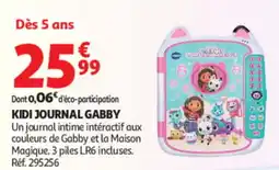 Auchan Vtech KIDI JOURNAL GABBY offre