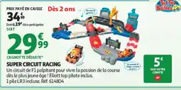 Auchan Tut Tut Bolides Super Circuit Racing offre