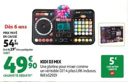 Auchan Kidi DJ Mix offre